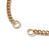 304 Stainless Steel Chain Bracelet Making AJEW-JB01210-01-3