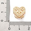 Rack Plating Brass Micro Pave Cubic Zirconia Beads KK-Z082-12G-3