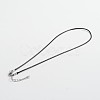 Waxed Cord Necklace Making MAK-L004-01-1