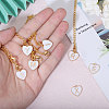 26Pcs 26 Styles Alloy Enamel Cup Charms HJEW-GL00003-3