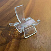 Transparent Chair Shape Acrylic Crystal Display Stands PAAG-PW0009-05A-1