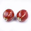 Handmade Porcelain Beads X-PORC-S498-47C-2