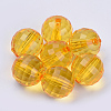 Transparent Acrylic Beads X-TACR-Q254-8mm-V24-1