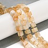 Natural Citrine Beads Beads Strands G-G053-B09-01C-2