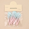 5Pcs Alloy Snap Hair Clips for Girl PW-WG7A713-05-1