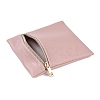 Imitation Leather Jewelry Storage Zipper Bags ABAG-G016-01C-03-3