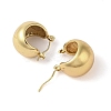 304 Stainless Steel Chunky Crescent Moon Hoop Earrings for Women EJEW-B048-01G-03-2