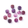 Natural Lepidolite/Purple Mica Stone Beads Strands G-F626-01-B-3