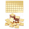   100Pcs Gold Acrylic Mirror Wall Stickers AJEW-PH0004-90C-1