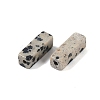 Natural Dalmatian Jasper Beads G-G137-01N-3