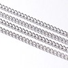 Iron Twisted Chains Curb Chains CHS002Y-N-1