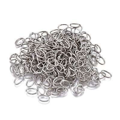 Tarnish Resistant 304 Stainless Steel Jump Rings STAS-F250-11P-N-1