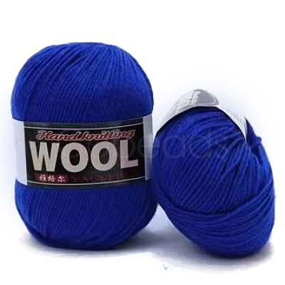 Polyester & Wool Yarn for Sweater Hat YCOR-PW0001-003A-02-1