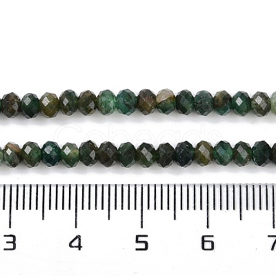 Natural Fuchsite Beads Strands G-G139-B13-01-1