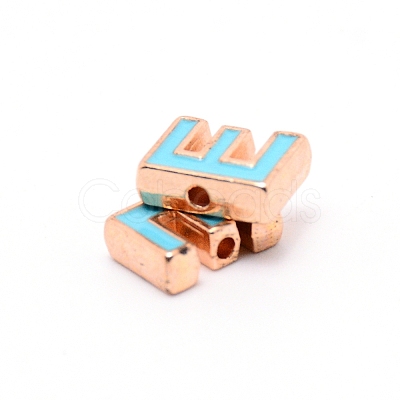 Alloy Enamel Slide Charms ENAM-CJC0003-03LG-1