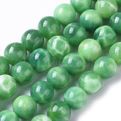 Natural Peacock Agate Beads Strands G-I259-09D-1