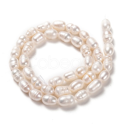 Natural Cultured Freshwater Pearl Beads Strands PEAR-L033-68-01-1