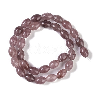 Natural Strawberry Quartz Beads Strands G-K362-I09-04-1