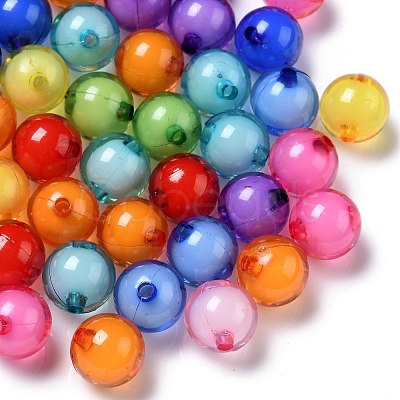 Transparent Acrylic Beads X-TACR-S092-12mm-M-1