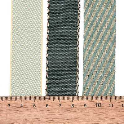 9 Yards 3 Styles Polyester Ribbon SRIB-A014-D01-1