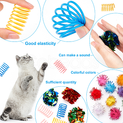 CHGCRAFT Pet Cat Toys Supplies Kit AJEW-CA0002-01-1