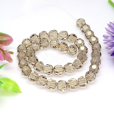 Imitation Austrian Crystal Bead Strands G-M181-10mm-21A-1