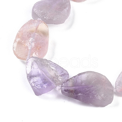 Natural Ametrine Beads Strands G-Q164-E02-01-1