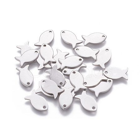 201 Stainless Steel Charms STAS-L234-092P-1
