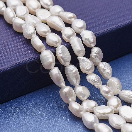 Natural Cultured Freshwater Pearl Beads Strands PEAR-P060-23B-1