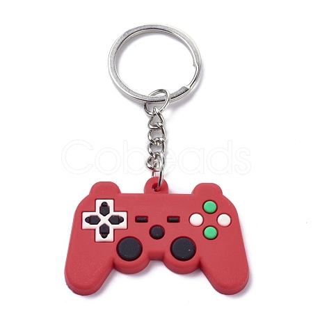 PVC Game Controller Keychain KEYC-A030-01E-1