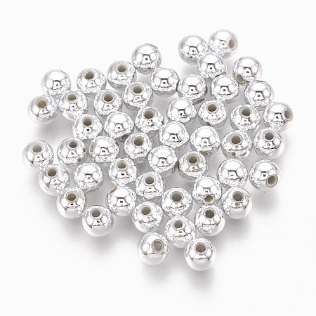 ABS Plastic Beads KY-G007-12mm-S-1