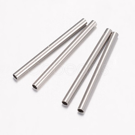 304 Stainless Steel Tube Beads STAS-P100-05P-1