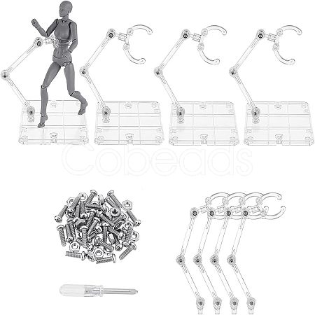 SUPERFINDINGS Plastic Humanoid Stand Support ODIS-FH0001-11-1