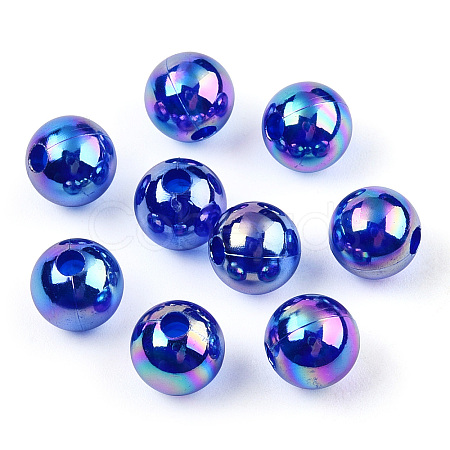 Transparent Acrylic Beads MACR-T046-01E-02-1