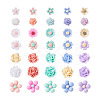 Craftdady 700Pcs 7 Styles Opaque Resin Cabochons CRES-CD0001-07-14