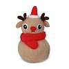 Christmas Reindeer Needle Felting Kit DIY-I092-01-2