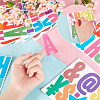 Colorful Vinyl Letter Waterproof Decorative Stickers DIY-WH0349-117A-3