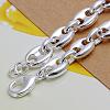 Brass Oval Link Bracelets For Women BJEW-BB12513-2