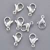 304 Stainless Steel Lobster Claw Clasps X-STAS-E464-21E-S-2