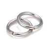 Non-Tarnish 304 Stainless Steel Jump Rings X-STAS-E482-15B-3