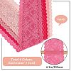 Gorgecraft 4 Yards 4 Colors Flower Wavy Edge Lace Trim OCOR-GF0002-59-2