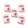 Resin Pendants for Teachers' Day X-RESI-M026-05-1