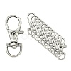 Alloy Swivel Lobster Claw Clasps TIBE-YW0001-54AS-1