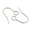 304 Stainless Steel Earring Hooks STAS-B047-31P-2