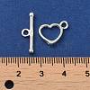 Sterling Silver Toggle Clasps X-STER-A008-46-3