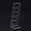 Transparent Acrylic Earrings Display Stands EDIS-G014-01-4