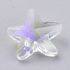 Faceted Glass Charms GLAA-H101-A-12-3