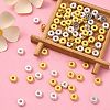 100Pcs 2 Colors Tibetan Style Alloy Spacer Beads FIND-YW0004-04-4