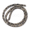 Natural Dalmatian Jasper Beads Strands G-H292-A09-02-3
