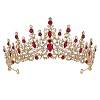 Alloy Rhinestone Crown Hair Bands for Girls Women Party Decoration HULI-PW0002-006G-04-1